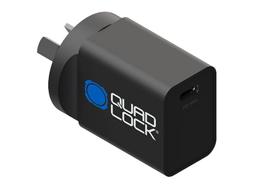 Quad Lock 30W Charging Power Adaptor - Au Standard (Type I)