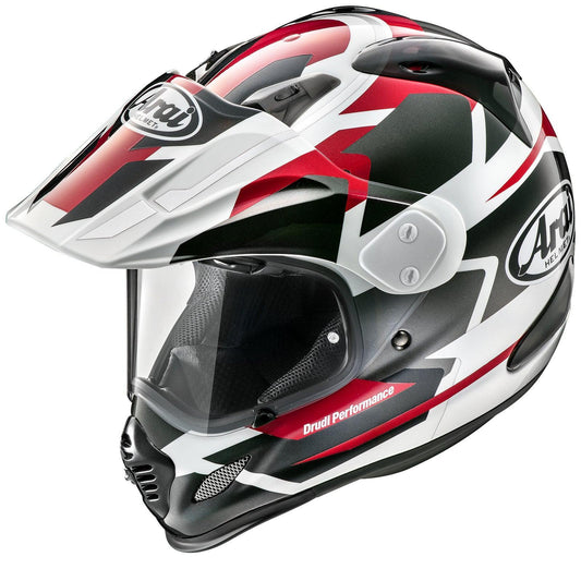 Arai XD-4 Depart Black White Red Helmet