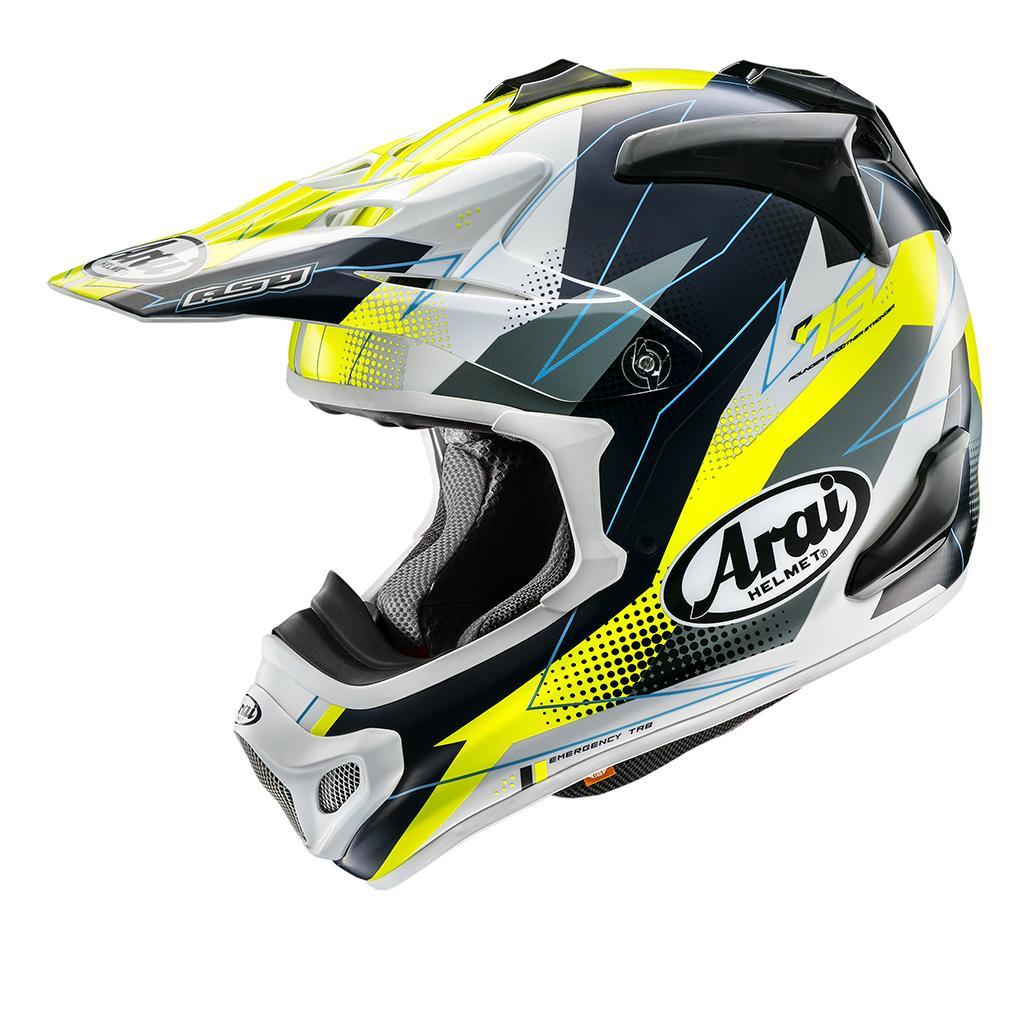 Arai VX-Pro 4 Resolute Helmet - Fluro Yellow