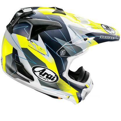 Arai VX-Pro 4 Resolute Helmet - Fluro Yellow