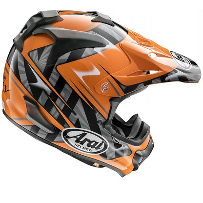 Arai VX-Pro 4 Scoop Helmet - Black/Orange