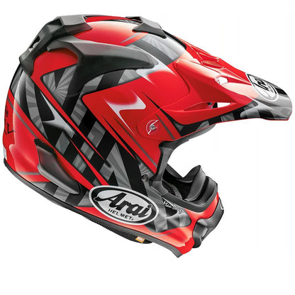 Arai VX-Pro 4 Scoop Helmet - Black/Red