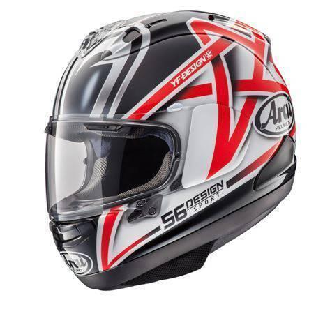 Arai RX-7V Nakano Helmet - Black/White/Red