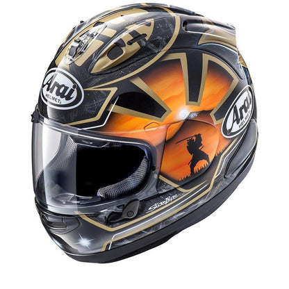 Arai RX-7V Pedrosa Spirit Helmet - Gold