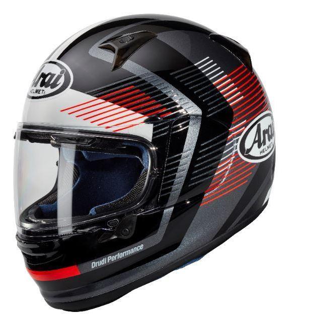 Arai Profile-V Impulse Black Red Helmet