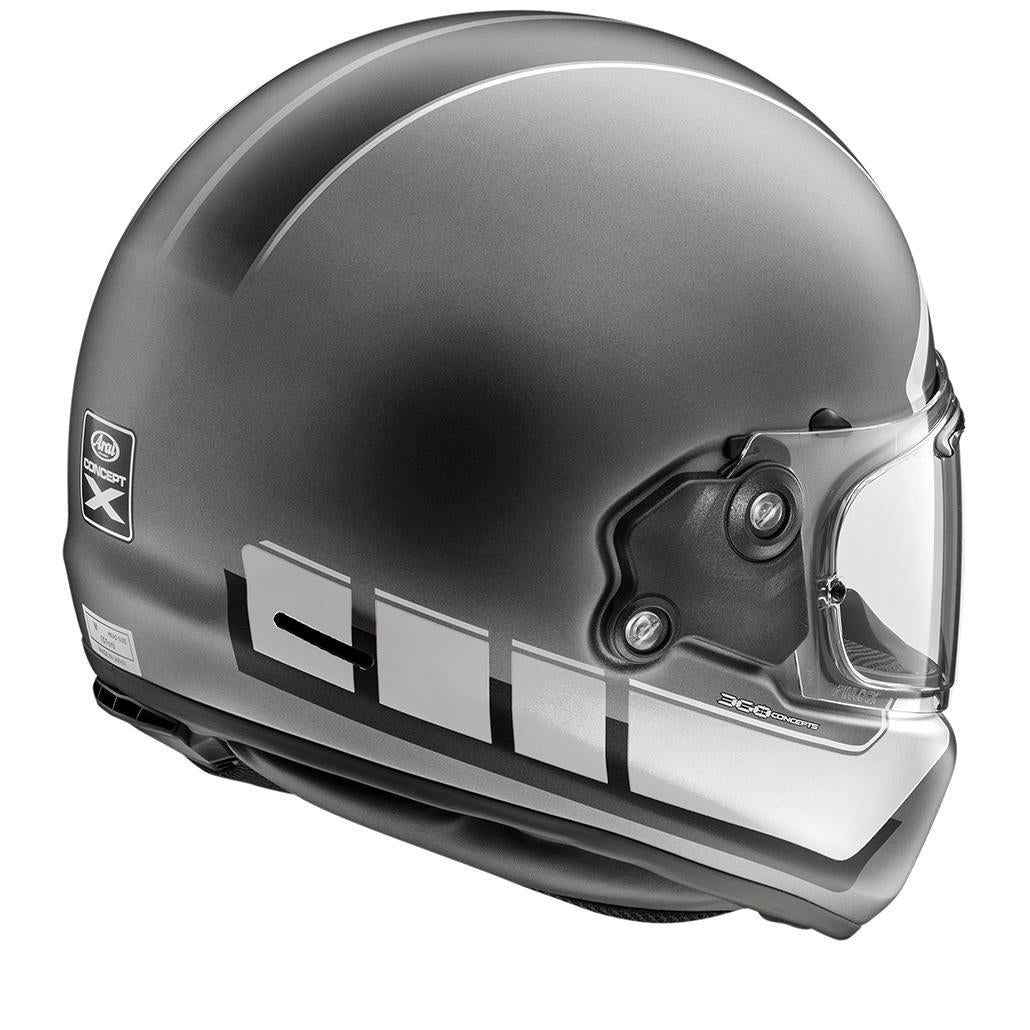 Arai Concept-X Speed Block White Matte Helmet