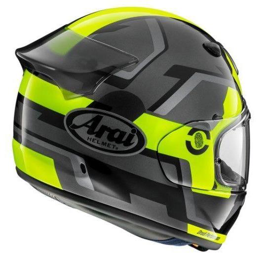 Arai Quantic Face Helmet - Fluro Yellow