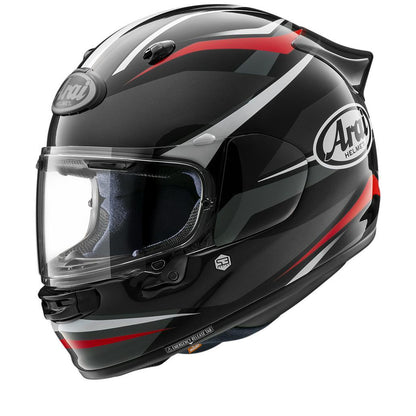 Arai Arai Quantic Ray Helmet - Black/White/Red/Grey