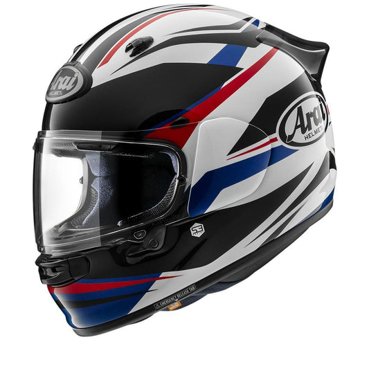 Arai Arai Quantic Ray Helmet - White/Blue/Red/Black