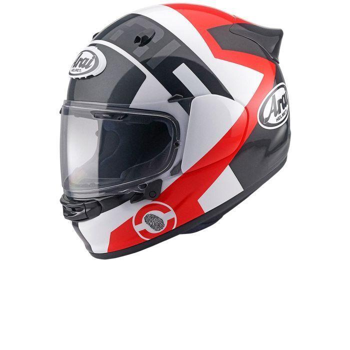 Arai Quantic Space Helmet - Red/Black/White