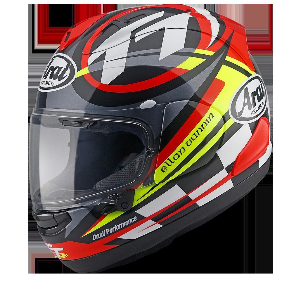 Arai RX-7V Evo 2023 Limited Edition IOM TT Helmet - Multi