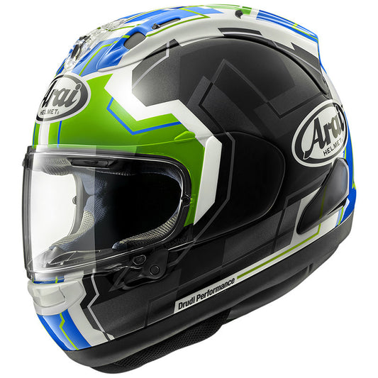 Arai RX-7V EVO JR65 Helmet - Green