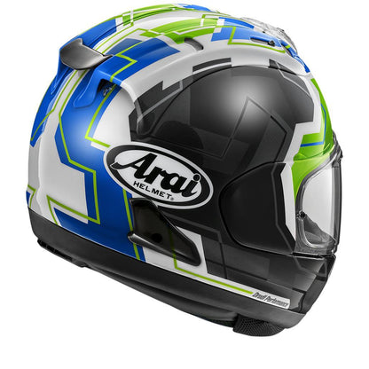 Arai RX-7V EVO JR65 Helmet - Green