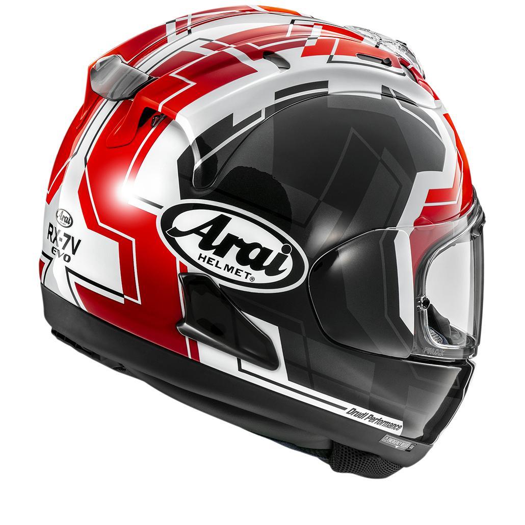 Arai RX-7V EVO JR65 Helmet - Red