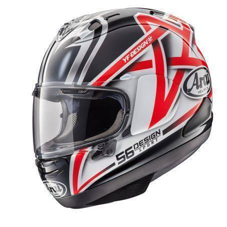 Arai RX-7V EVO Nakano Helmet - Black/Red/White