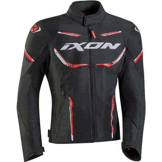 Ixon Striker Air Weatherproof Jacket - Black/Red/White