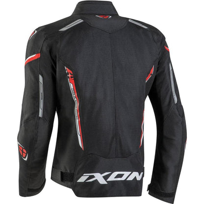 Ixon Striker Air Weatherproof Jacket - Black/Red/White