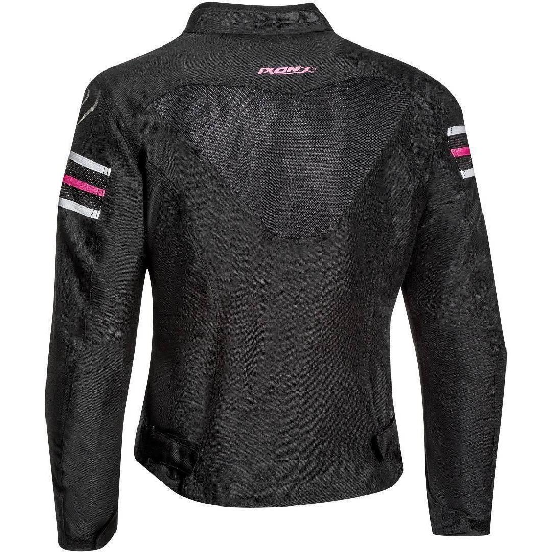 Ixon Ladies Ilana Black White Pink Jacket