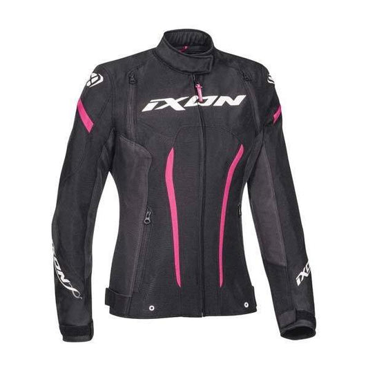 Ixon Ladies Striker Black Anthracite Pink Jacket