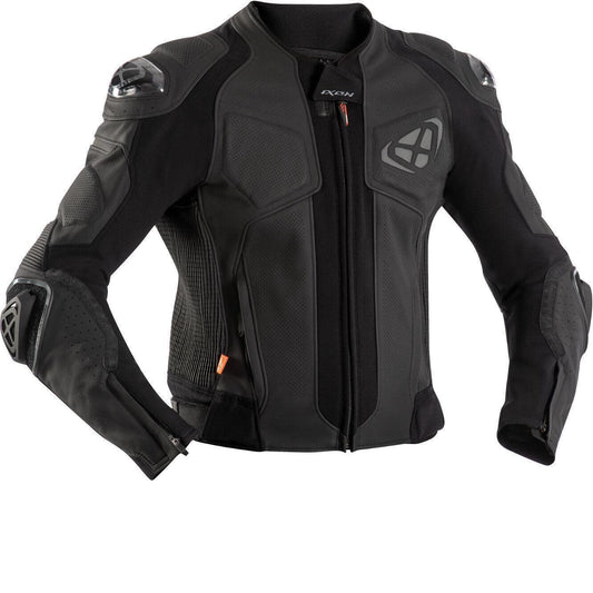 Ixon Vendetta Evo Leather Jacket - Black