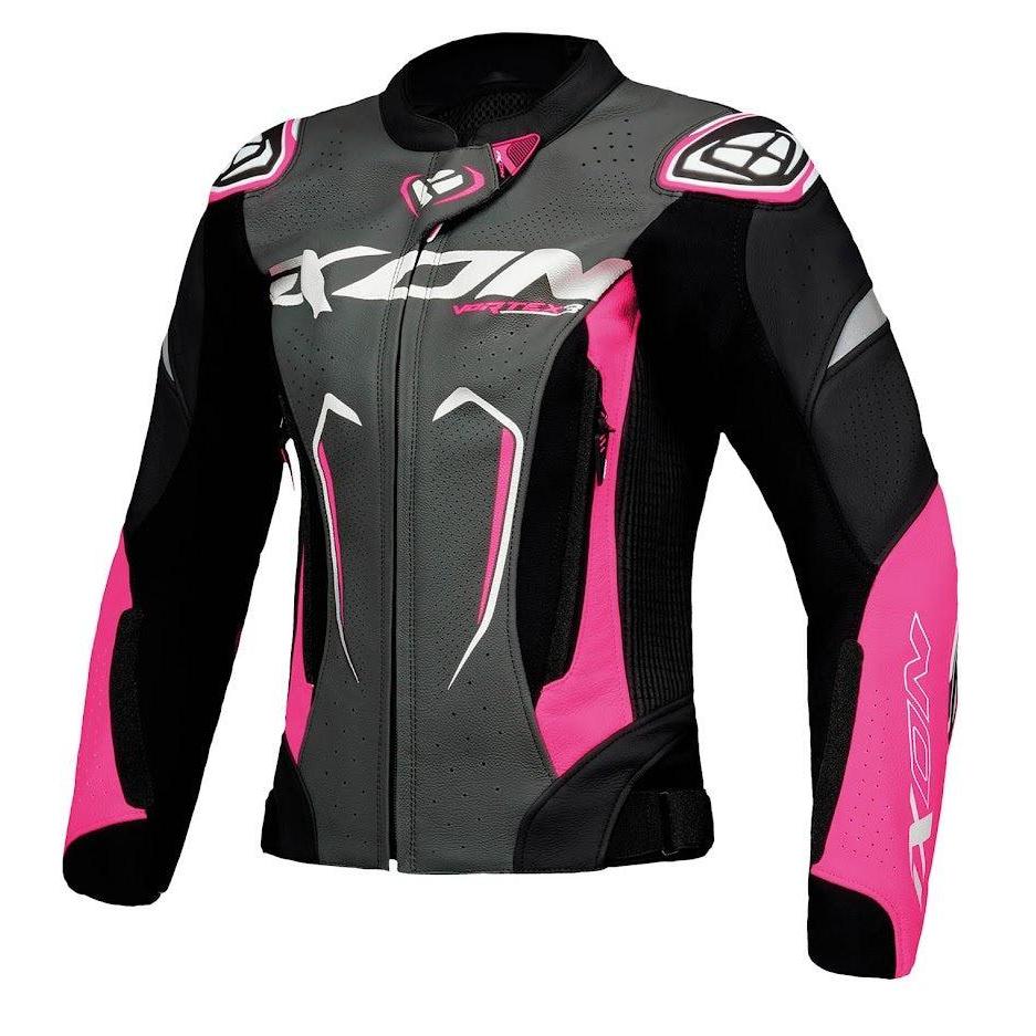 Ixon Ladies Vortex 3 Jacket - Black/Pink/White