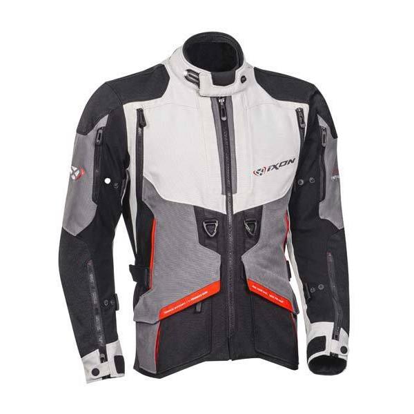 Ixon Ragnar Black Grey Red Jacket