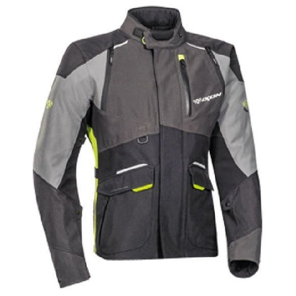 Ixon Balder Black Grey Bright Yellow Jacket