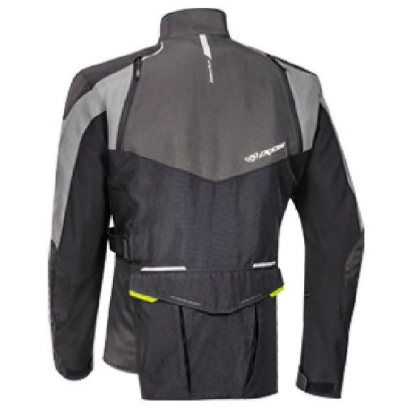 Ixon Balder Black Grey Bright Yellow Jacket