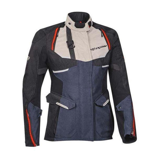 Ixon Ladies Eddas Grey Navy Black Jacket