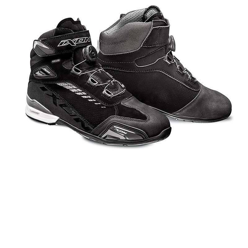 Ixon Bull Vent Black Grey Boots