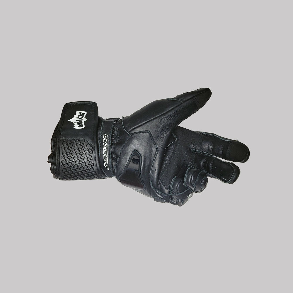 1SELF Women's RS-3 Race Glove - Black White