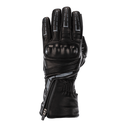 RST Storm 2 Leather Waterproof Black Gloves