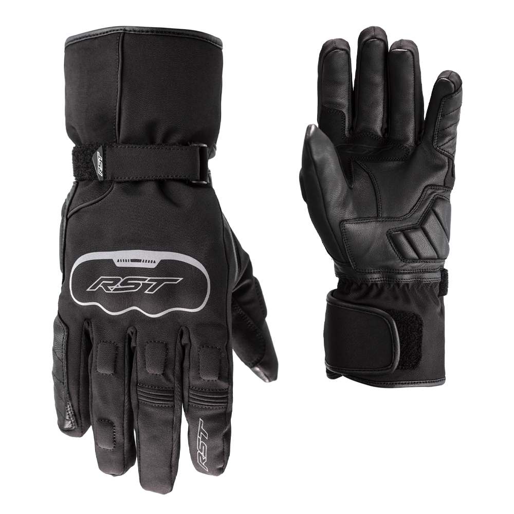 RST Axiom Waterproof Black Gloves