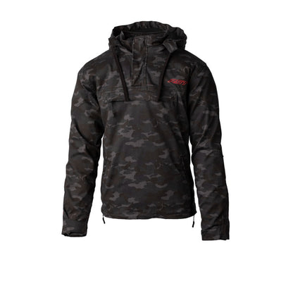 RST Loadout 1/4 Zip Reinforced Navy Camo Textile Hoodie Jacket