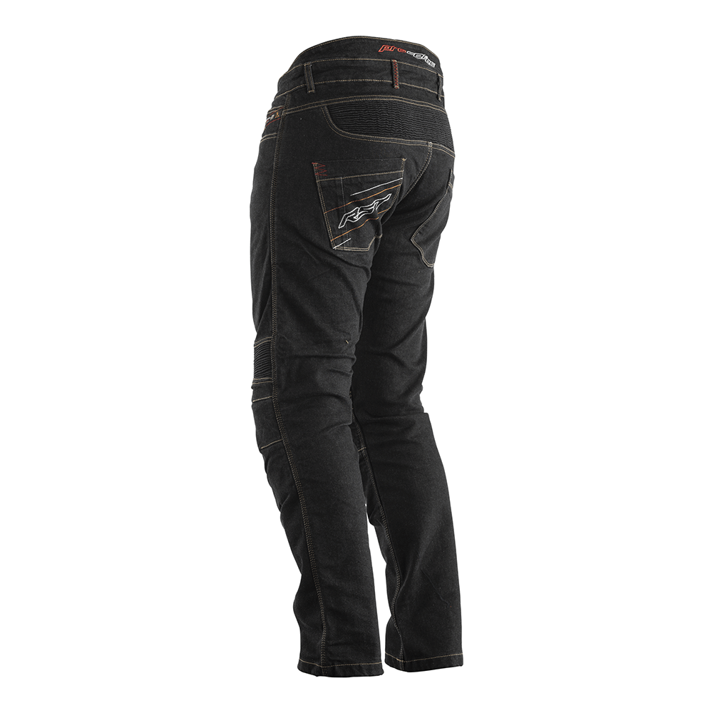 RST Reinforced Tech Pro Black Textile Jeans [Size:36]