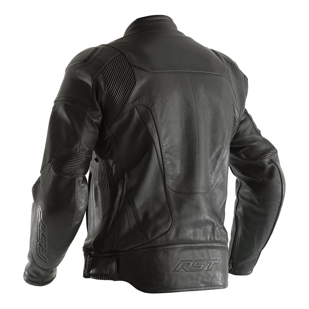 RST GT Black Leather Jacket