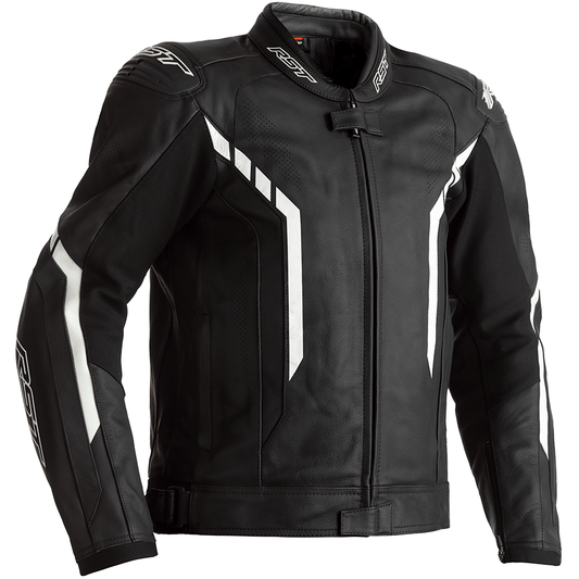 RST Axis Black Leather Jacket