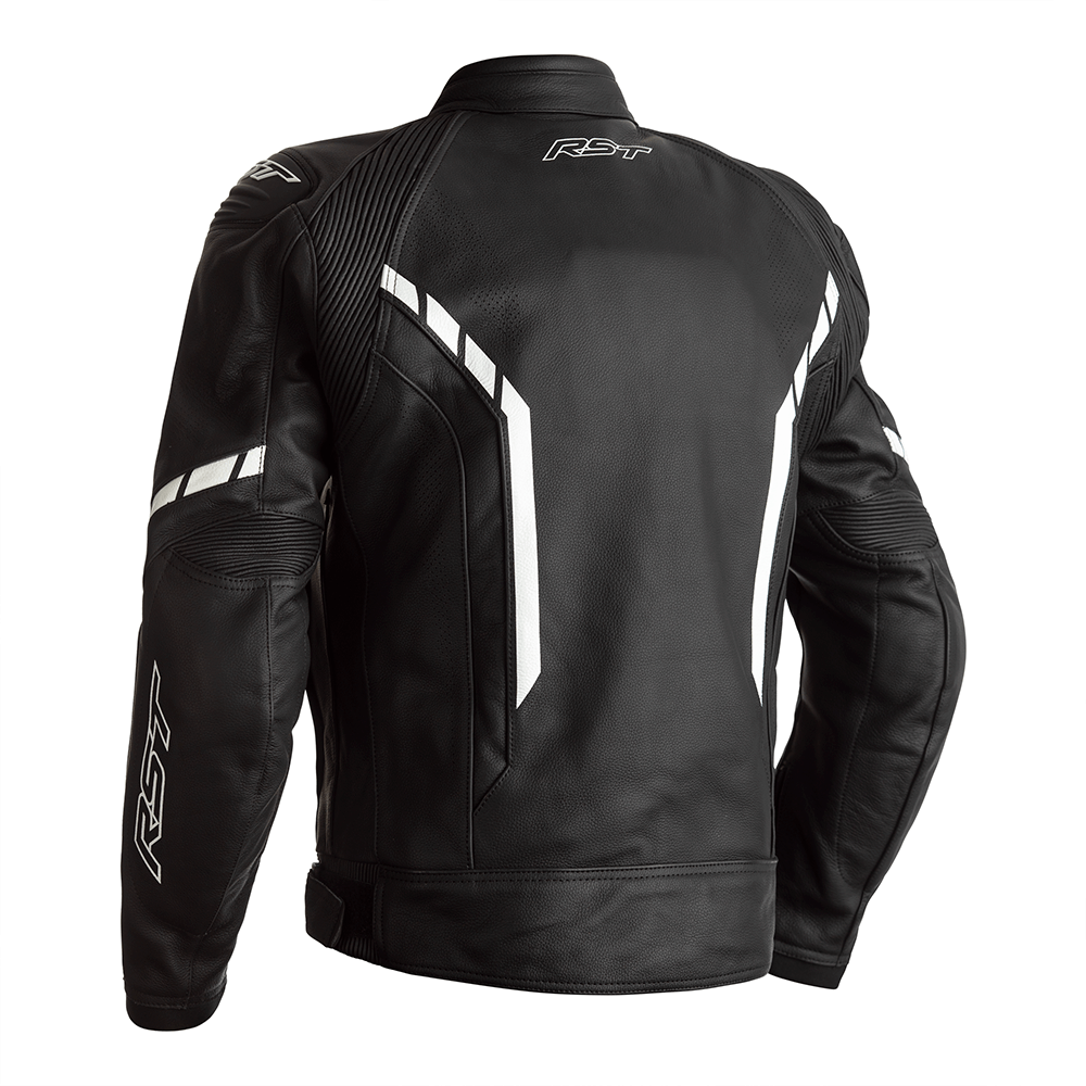 RST Axis Black Leather Jacket