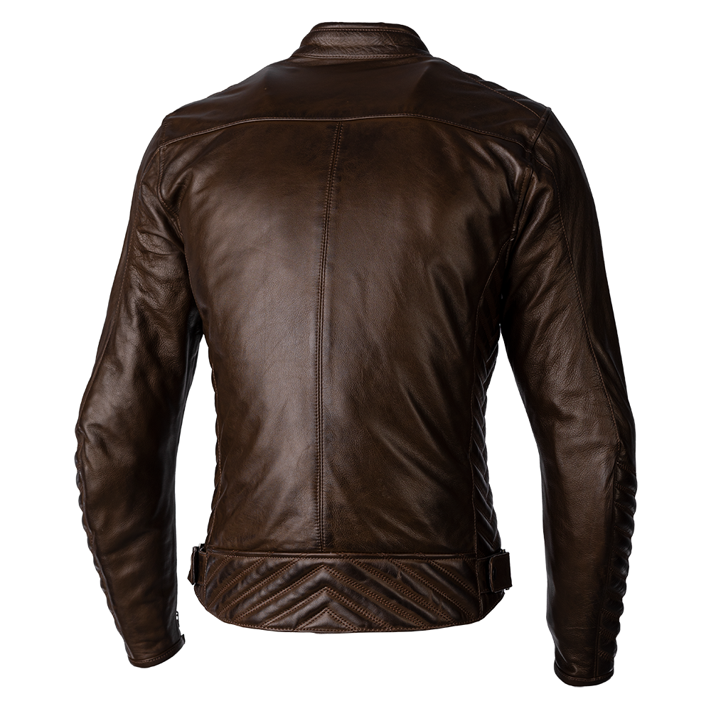 RST Roadster 3 CE Brown Leather Jacket