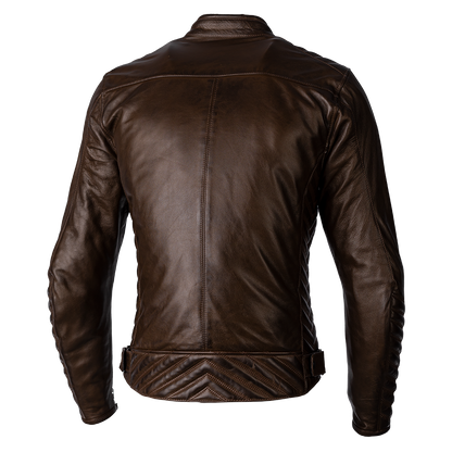 RST Roadster 3 CE Brown Leather Jacket