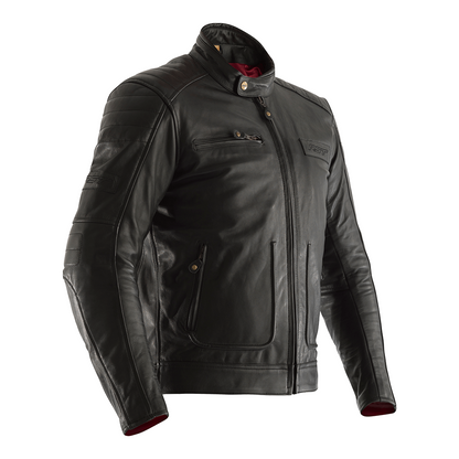 RST Roadster II Black Leather Jacket