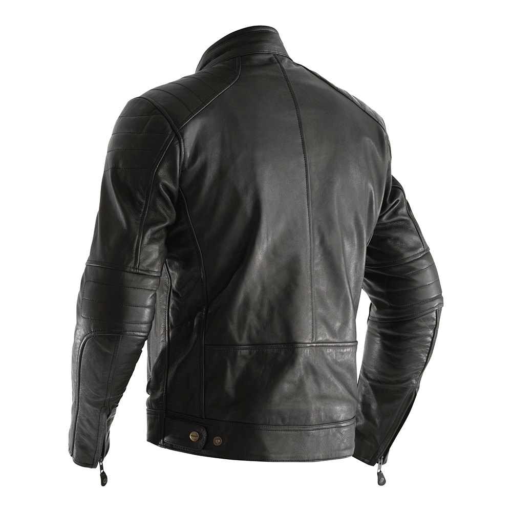 RST Roadster II Black Leather Jacket