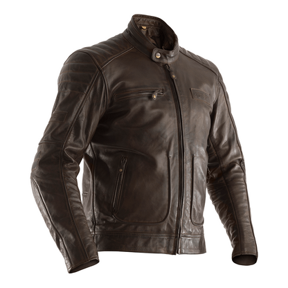 RST Roadster II Brown Leather Jacket