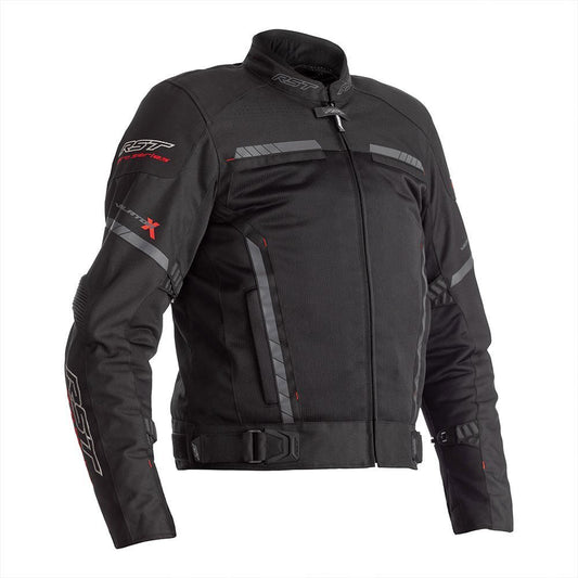 RST Pro Series Ventilator-X CE Black Textile Jacket [Size:LG]