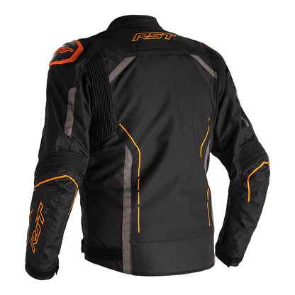 RST S-1 Black/Fluro Orange Textile Jacket