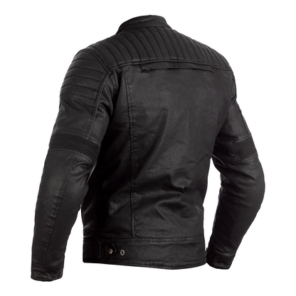 RST Brixton Wax Black Textile Jacket