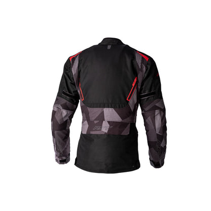 RST Endurance Waterproof Black/Camo/Red Textile Jacket