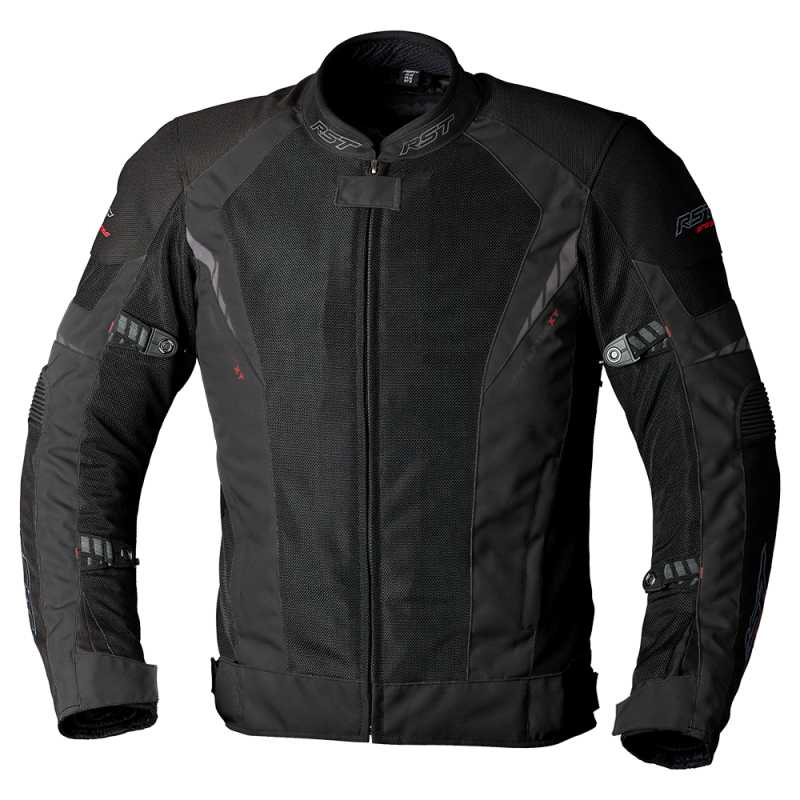 RST Pro Series Ventilator-XT CE Black Textile Jacket