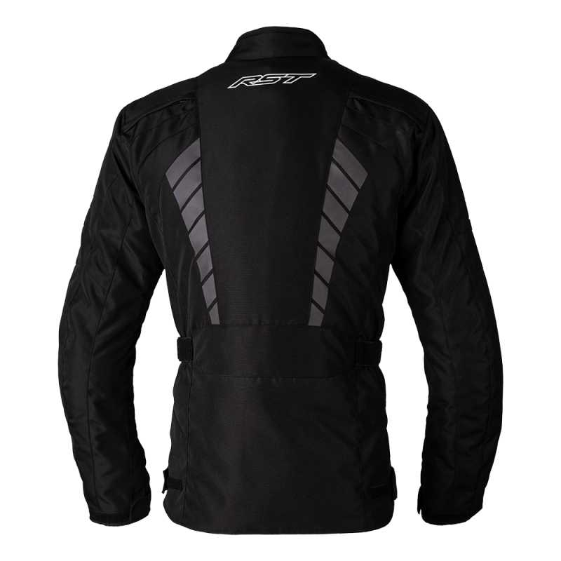 RST Alpha 5 CE Waterproof Black Textile Jacket