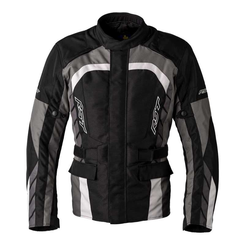 RST Alpha 5 CE Waterproof Black/Grey Textile Jacket